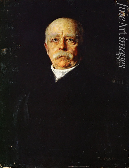 Lenbach Franz von - Porträt des Reichskanzlers Otto von Bismarck (1815-1898)