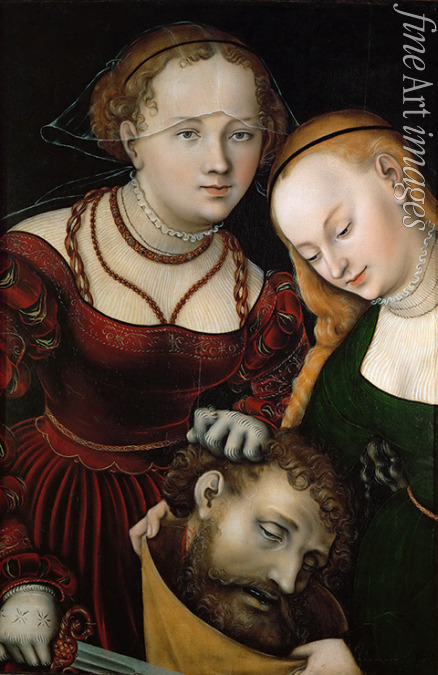 Cranach Lucas the Elder - Judith and her Maid with the Head of Holofernes