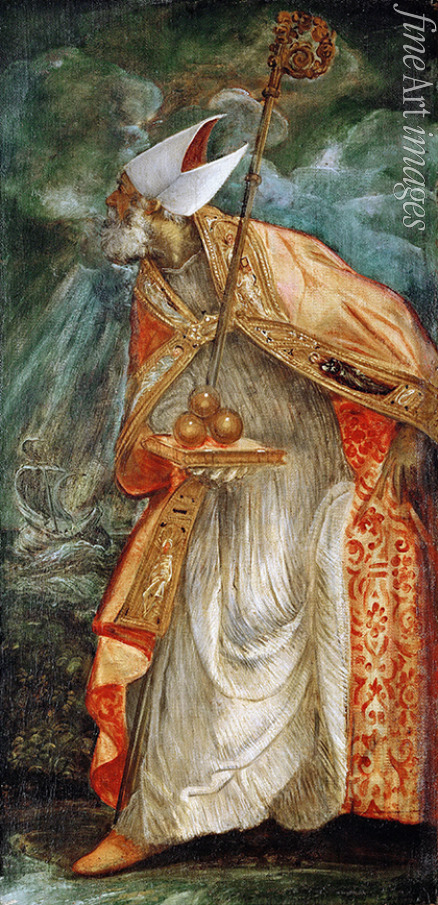 Tintoretto Jacopo - Heiliger Nikolaus von Bari