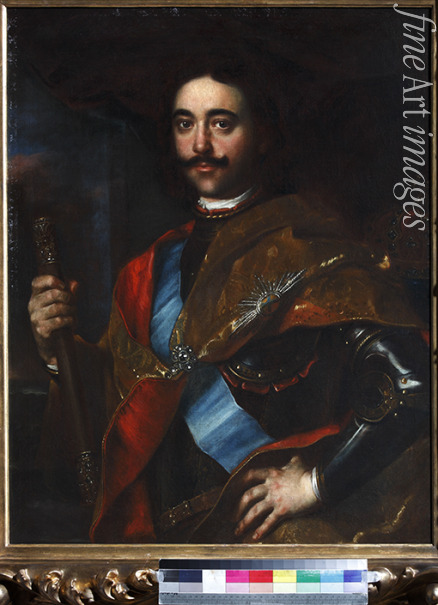 Kupecky (Kupetzky) Jan (Johann) - Portrait of Emperor Peter I the Great (1672-1725)