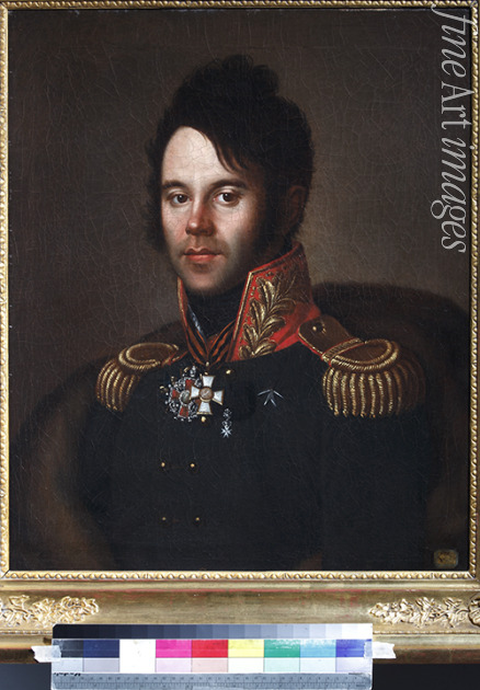 Unbekannter Künstler - Porträt von General Pjotr Afanassjewitsch Papkow (1772-1853)