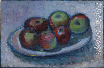 Jawlensky Alexei von - Teller mit Äpfeln (Äpfelstillleben)
