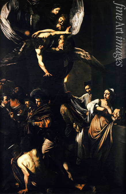 Caravaggio Michelangelo - Die Sieben Werke der Barmherzigkeit