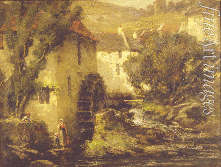 Courbet Gustave - Wassermühle