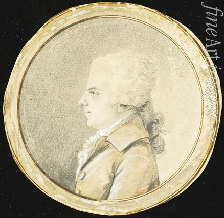 Saint-Aubin Augustin de - Wolfgang Amadeus Mozart