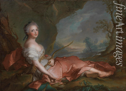 Nattier Jean-Marc - Princess Marie Adélaïde of France (1732-1800) as Diana