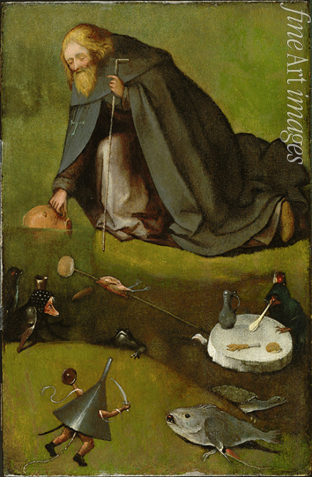 Bosch Hieronymus - Die Versuchung des heiligen Antonius