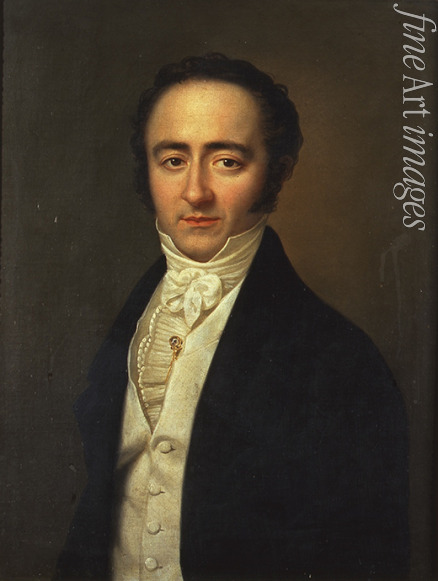 Schweikart Karl Gottlieb - Portrait of Franz Xavier Wolfgang Mozart (1791-1844)