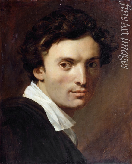 Ingres Jean Auguste Dominique - Portrait of Jean-Pierre Cortot