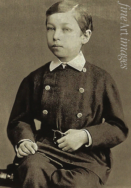 Unbekannter Fotograf - Wassili Kandinsky als Kind, Odessa