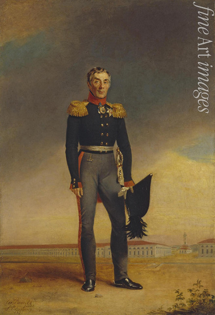 Dawe George - Portrait of Count Alexey Andreyevich Arakcheyev (1769-1834)