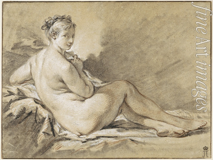 Boucher François - Study of a Female Nude