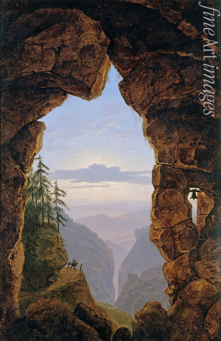 Schinkel Karl Friedrich - Gate in the Rocks