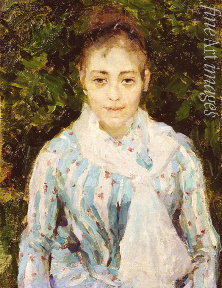 Korowin Konstantin Alexejewitsch - Porträt der Malerin Maria Jakuntschikowa-Weber (1870-1902)