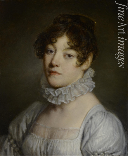 Greuze Jean-Baptiste - Portrait of Countess Sophie of Ségur (1799-1874), née Rostopchina