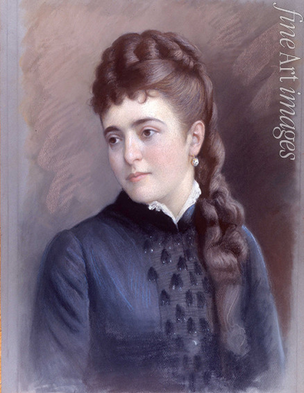 Gariboldi Giuseppe - Portrait of Adelina Patti (1843-1919)