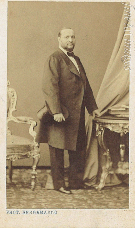 Bergamasco Charles (Karl) - Enrico Tamberlik (1820-1889) in St. Petersburg (at time as Don Alvaro in Opera La forza del destino by Giuseppe Verdi)