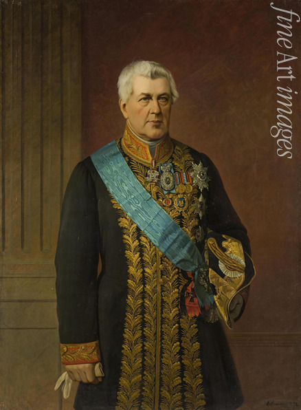 Bottman Yegor (Gregor) - Portrait of Count Viktor Nikitich Panin (1801-1874), Minister of Justice