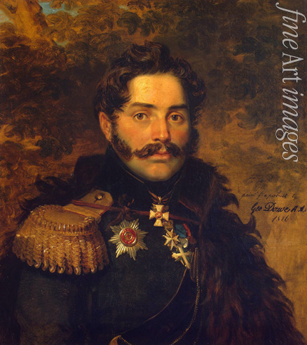 Dawe George - Porträt von General Fürst Alexander Fjodorowitsch Schtscherbatow (1773-1817)