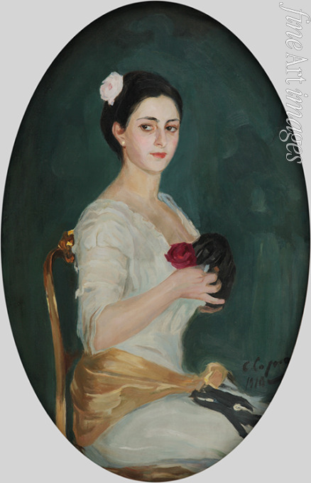 Sorin Saveli Abramovich - Lady with a Rose