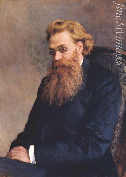 Jaroschenko Nikolai Alexandrowitsch - Porträt von Alexander Jakowlewitsch Gerd (1841-1888)