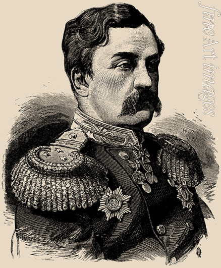 Matyushin Ivan Ivanovich - Portrait of General Prince Alexei Ivanovich Shakhovskoy (1821-1900)