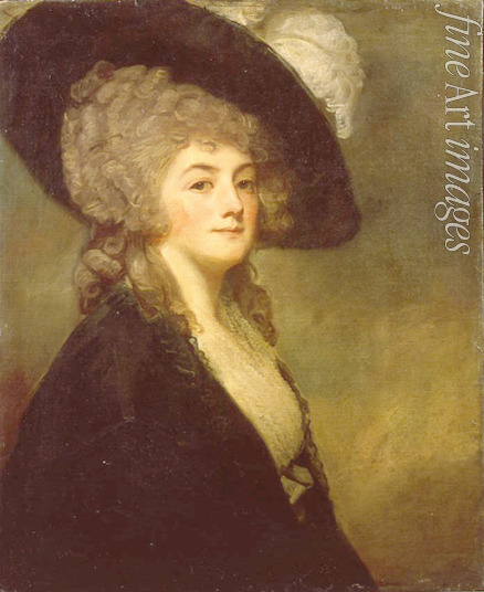 Romney George - Portrait of Mrs Harriet Greer