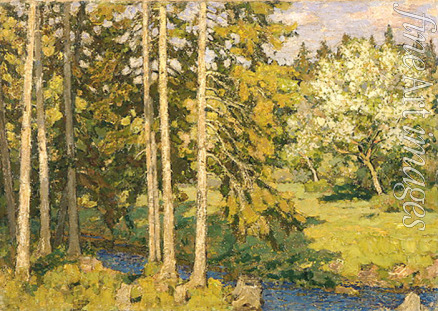 Petrovichev Pyotr Ivanovich - Apple Trees in May