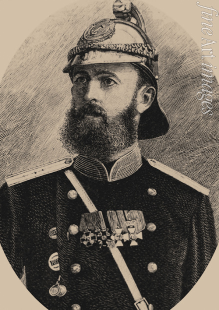 Unbekannter Künstler - Porträt von Fürst Alexander Dmitrijewitsch Lwow (1863-1922)