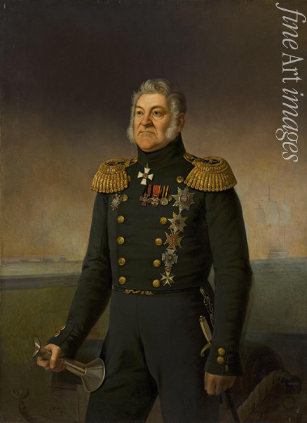 Bottman Yegor (Gregor) - Portrait of Admiral Login Petrovich Heiden (1773-1850)
