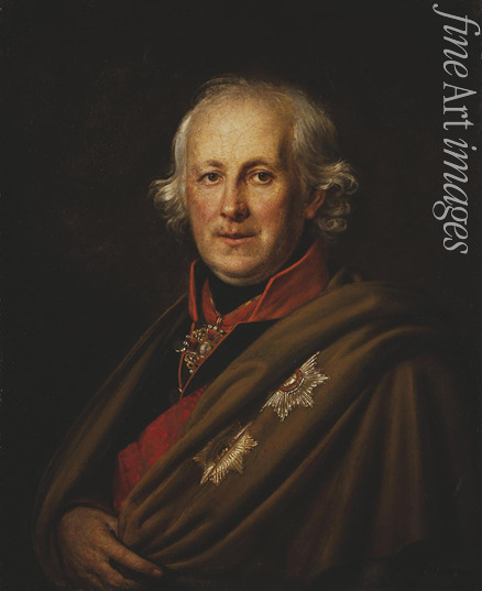 Varnek Alexander Grigorjewitsch - Porträt von Admiral Graf Nikolai Semjonowitsch Mordwinow (1754-1845)