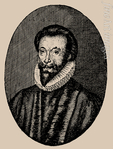 Merian Matthäus der Jüngere - Porträt von Dichter John Donne (1572-1631)