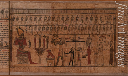 Altägyptische Kunst - Totenbuchpapyrus