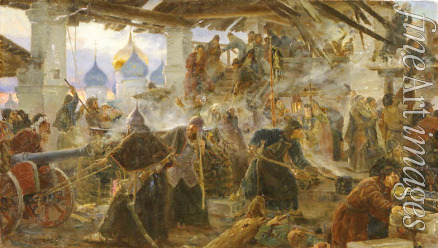 Miloradovich Sergei Dmitrievich - The Siege of the Trinity Sergius Lavra in Sergiev Posad