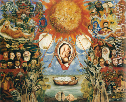 Kahlo Frida - Moses Or The Nuclear Sun