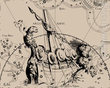 Hevelius Johannes - The constellation Argo Navis