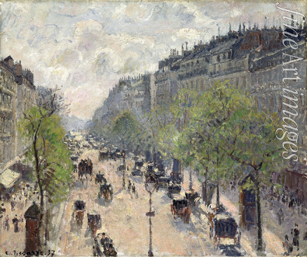 Pissarro Camille - Boulevard Montmartre, Spring