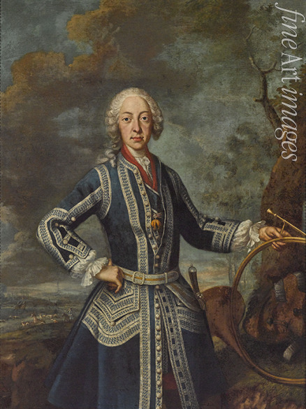 Desmarées George - Maximilian III Joseph (1727-1777), Elector of Bavaria, in hunting dress