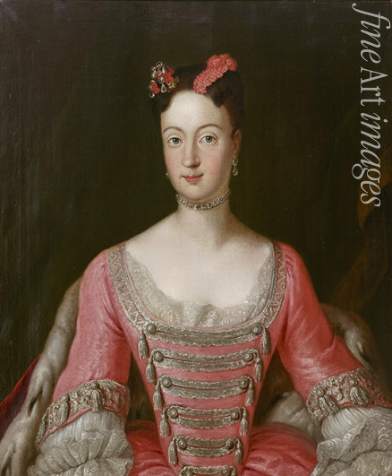 Pesne Antoine - Princess Wilhelmine of Prussia (1709-1758), Margravine of Brandenburg-Bayreuth