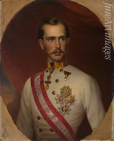 Schrotzberg Franz - Portrait of Franz Joseph I of Austria