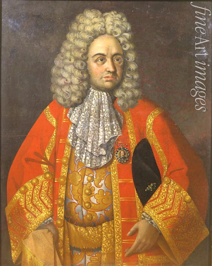 Nikitin Roman Nikititsch - Bildnis Grigori Dmitrijewitsch Stroganow (1656-1715)