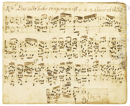Bach Johann Sebastian - Organ chorale prelude. From the Orgelbüchlein