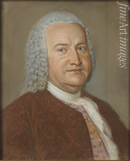 Unbekannter Künstler - Porträt von Johann Sebastian Bach
