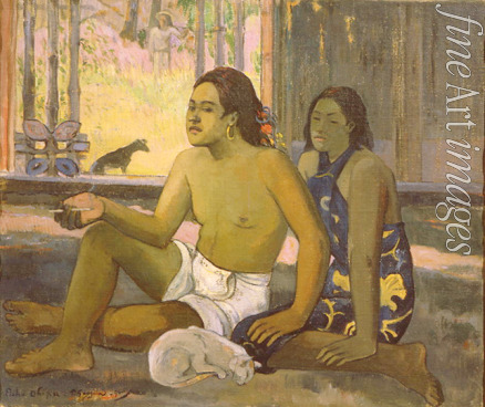 Gauguin Paul Eugéne Henri - Eiaha Ohipa (Not Working. Tahitians in a Room)