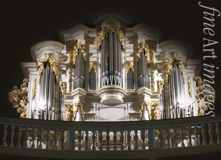Historisches Objekt - Die Wender-Orgel in der Johann-Sebastian-Bach-Kirche von Arnstadt