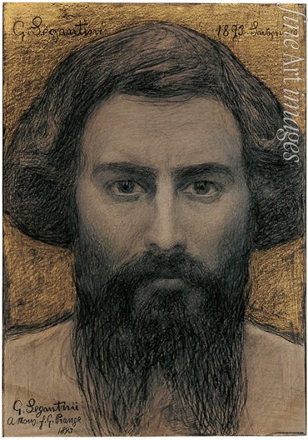 Segantini Giovanni - Self-Portrait