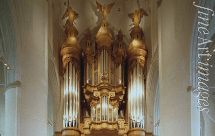 Historic Object - The Organ in the St. Catherine's Church in Hamburg