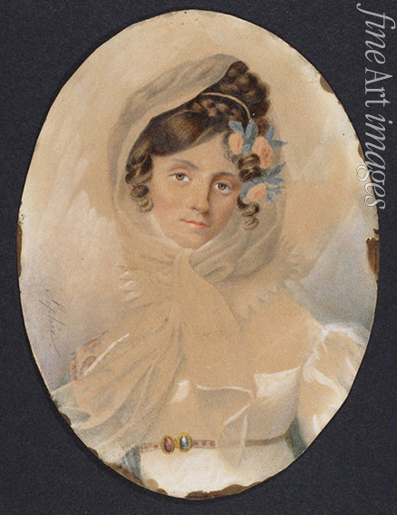 Woyno Zofia - Porträt von Maria Szymanowska (1789-1831)