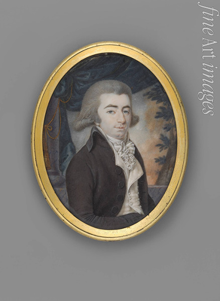 Stroehling Peter Eduard - Portrait of Prince Andrei Petrovich Obolensky (1769-1852)