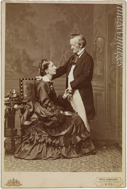 Luckhardt Fritz - Richard und Cosima Wagner, 9. Mai 1872, Wien